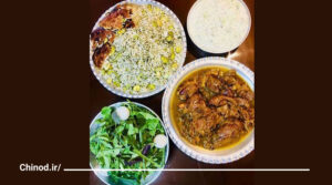 باقالی پلو با ماهیچه مجلسی Baghali polo چینود chinod