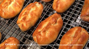 پیراشکی گوشت و قارچ pirozhki چینود chinod