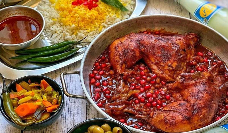 مرغ ترش گیلانی Sour chicken چینود chinod