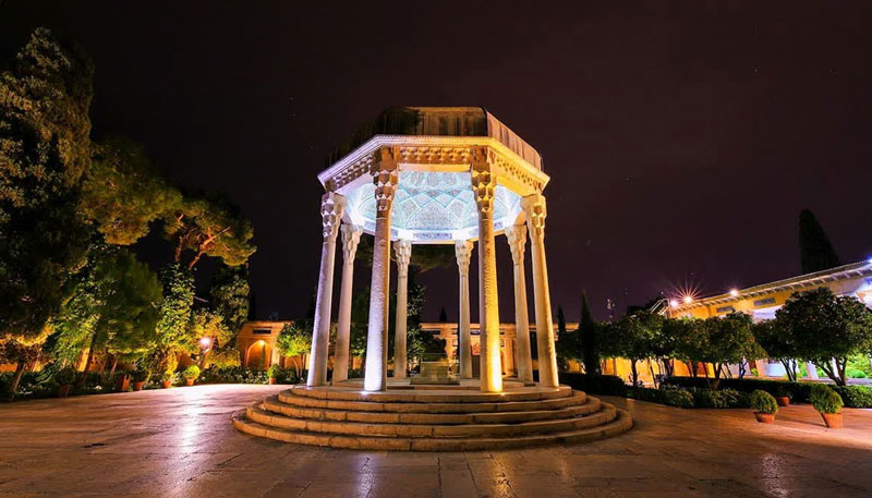 Tomb of Hafez حافظیه مقبره حافظ در شیراز چینود chinod 