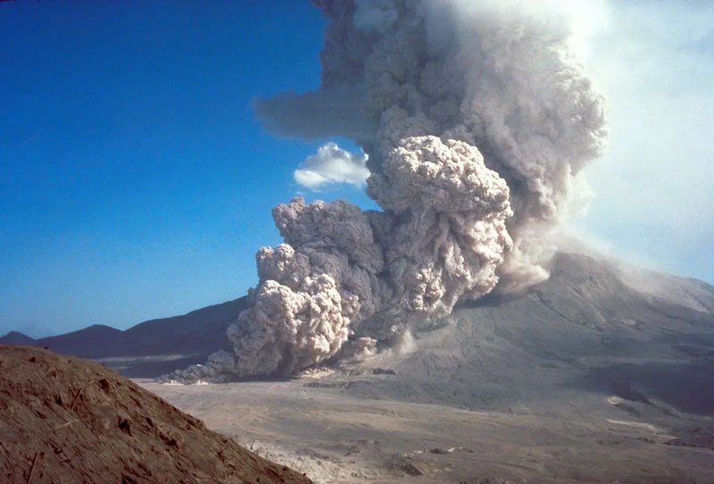 Pyroclastic flows جریان‌های پیروکلاستیک آتشفشان Volcano چینود chinod 
