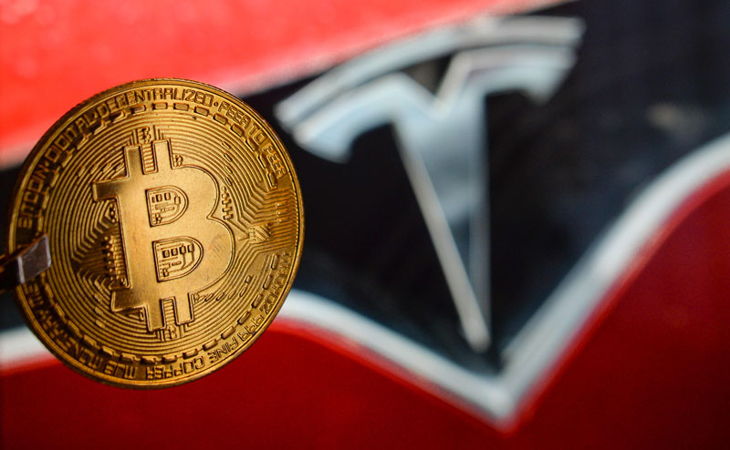 Bitcoin and Tesla بیت کوین و کمپانی تسلا تاثیر بیت کوین بر بازار ارز bitcoin چینود chinod 