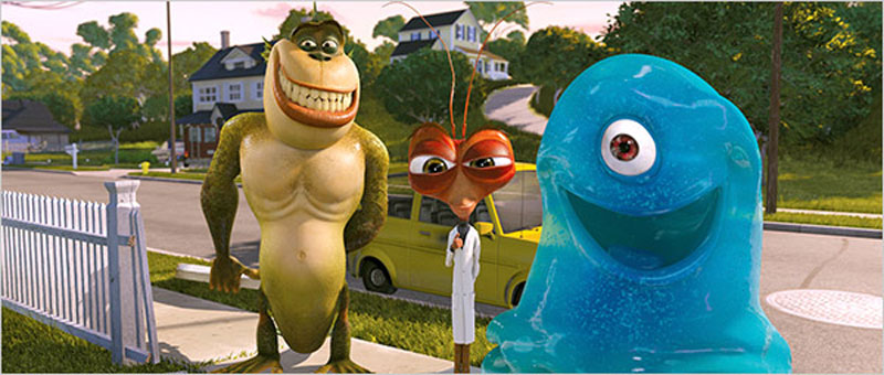 Monsters vs. Aliens هیولاها علیه بیگانگان چینود chinod 