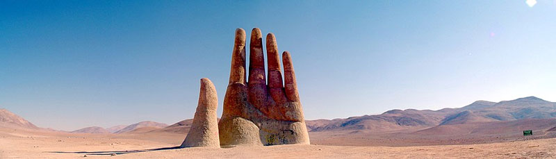 مکان های عجیب جهان بخش 4 چینود chinod La Mano del Desierto