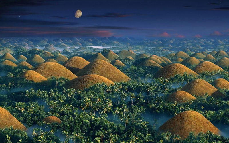 Chocolate Hill of Bohol Island مکان های عجیب جهان بخش 4 چینود chinod