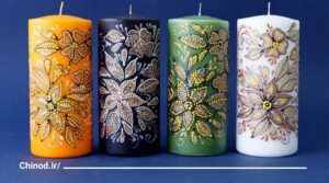 معرفی شغل خانگی تولید شمع تزئینی و معطر Decorative candle making supplies چینود chinod