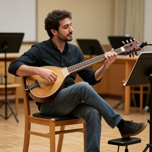 نشستن درست نوازنده Sitting properly as a musician چینود chinod