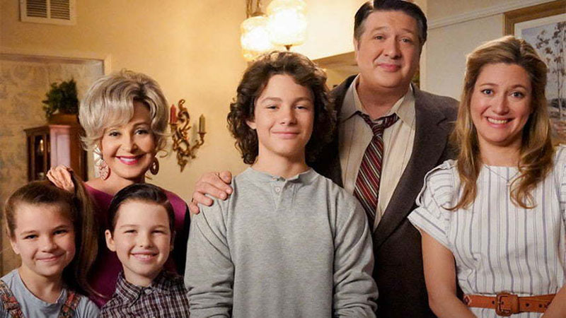 سریال شلدون Young Sheldon series چینود chinod