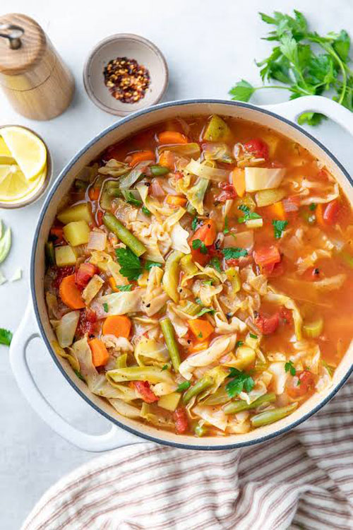 رژیم سوپ کلم cabbage soup diet چینود chinod