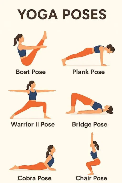 حرکات ورزشی در یوگا Exercises in yoga چینود chinod