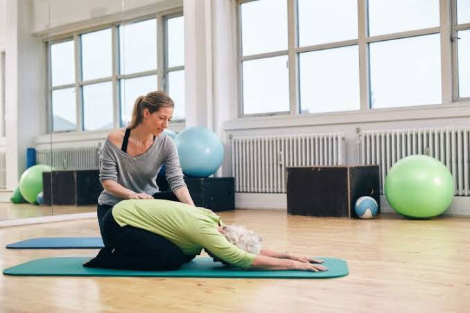 حرکات ورزشی در یوگا Exercises in yoga چینود chinod